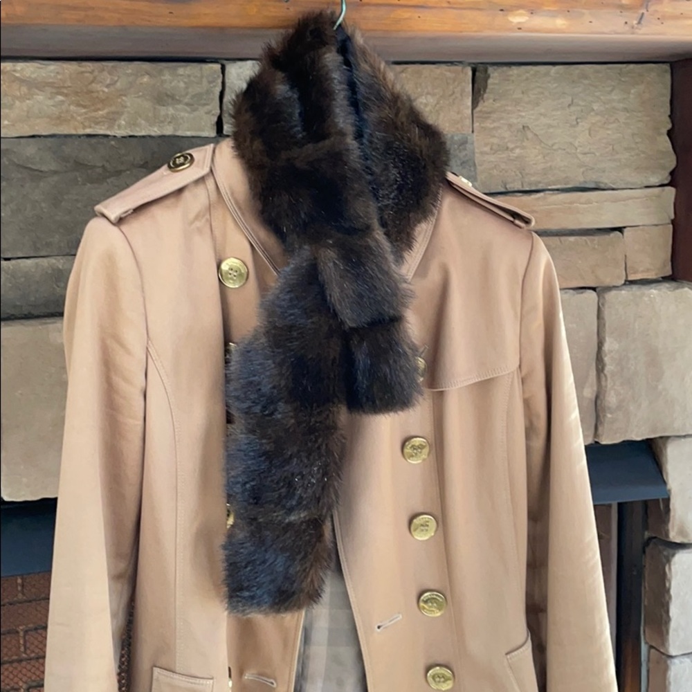 Fabulous Fir faux mink pill through scarf - Picture 3 of 3